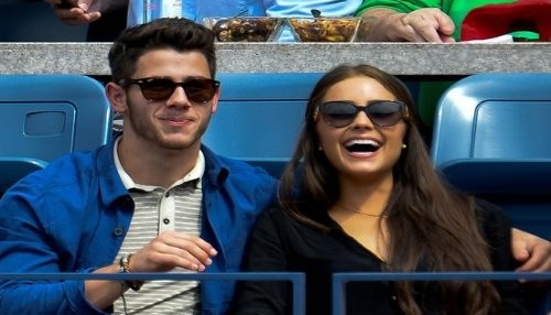 Nick Jonas besó a su novia Olivia  Culpo en el Abierto de EE.UU. [FOTOS]