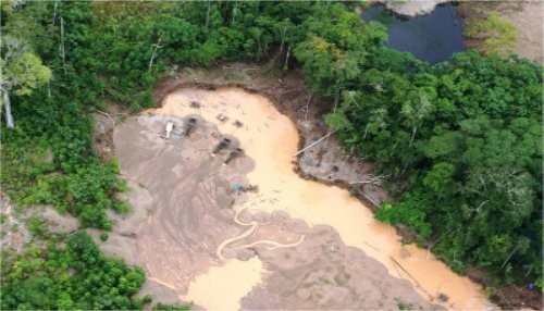 Operativo Sira: Lucha contra la minería ilegal continua