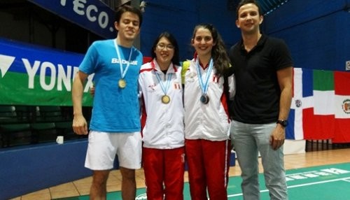 Badmintonista Daniela Macías logra dos medallas en Open de Guatemala