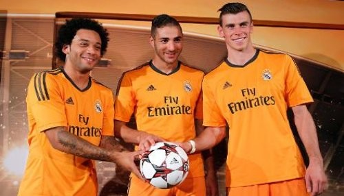 El Real Madrid presentó sus nuevas camisetas para la temporada 2013/14