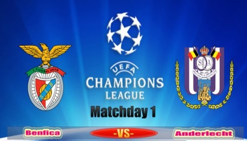 Champions League: Benfica vs Anderlecht [EN VIVO]