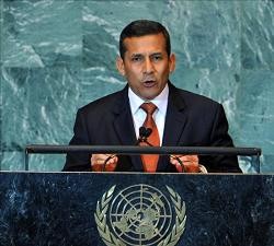 Ollanta Humala partió hacia EEUU para participar en la Asamblea General de las Naciones Unidas