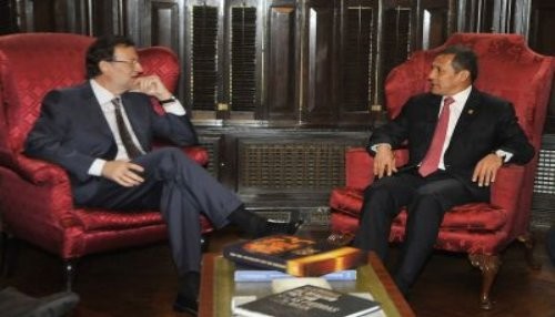 Presidente Ollanta Humala sostuvo reunión con Jefe del Gobierno Español, Mariano Rajoy, en Nueva York