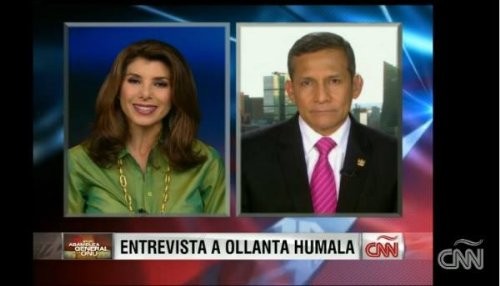 Entrevista concedida por el Presidente de la República, Ollanta Humala Tasso, a la CNN