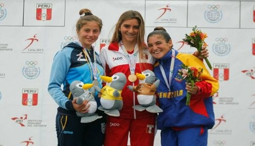 Velerista María Belén Bazo logró medalla de oro en Juegos Sudamericanos de la Juventud