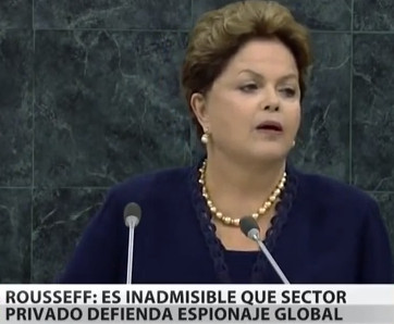 Dilma Rousseff en la ONU y su denuncia del espionaje cibernético desde los EEUU