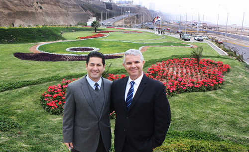 Alcalde Heresi y embajadores de Suecia e Israel visitaron futuro Parque Wallenberg en San Miguel