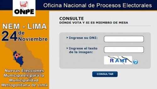 ONPE facilita conocer a los ciudadanos sorteados a miembros de mesa