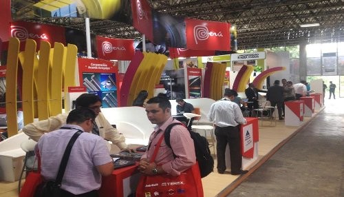 Exitosa participación de exportadores peruanos en feria minera colombiana