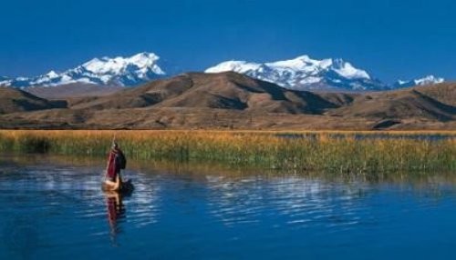 Empezaron los trabajos para recuperar la cuenca del Titicaca