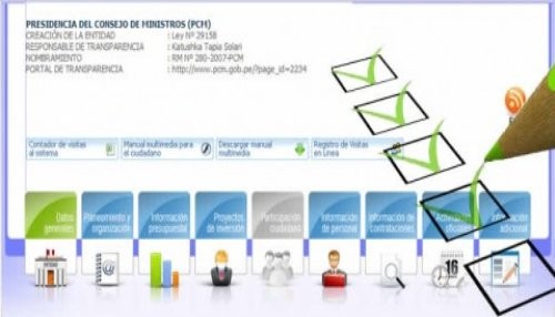 Entidades públicas deberán publicar declaraciones juradas de ingresos, bienes y rentas de funcionarios en sus portales de transparencia