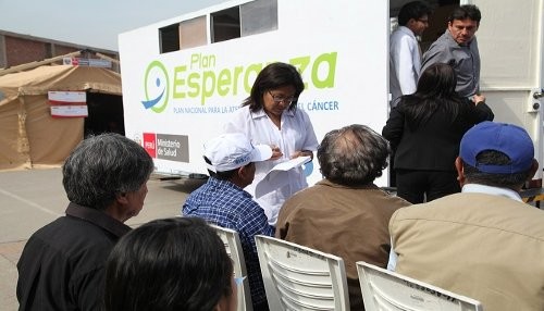 'Esperanza Móvil' del Minsa realizará un millón de tamizajes de cáncer