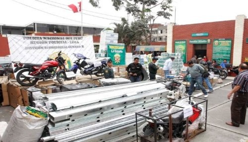 Policía desarticula banda de asaltantes que operaban en la carretera central