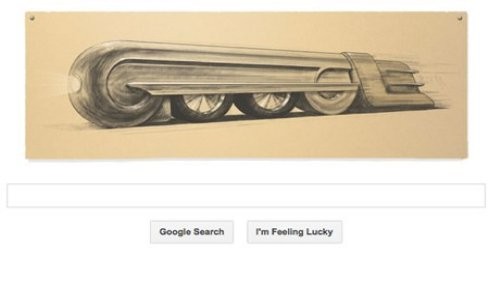 Google celebra el cumpleaños de Raymond Loewy con un nuevo doodle