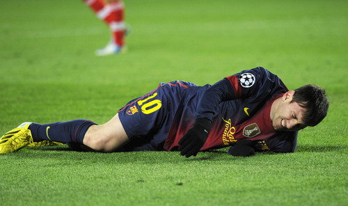 Lionel Messi está decaído, la lesión da cuenta de su estado anímico
