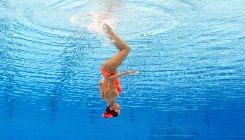Juegos Bolivarianos 2013: 'Sirenas' derrocharon belleza y ritmo en nado sincronizado