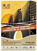 Seminario 'Los nuevos desafíos urbanos en la zona andina'