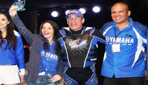 Aníbal Aliaga con Daniela Pereyra en la F2 fueron los triunfadores de las motos acuáticas