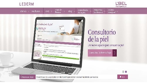 LBel crea consultorio dermatológico online