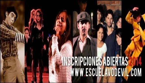 Convocatoria para audiciones de media beca en la Escuela de Artes Escénicas Vodevil