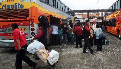 Empresas de transporte interprovincial que suban sus tarifas deberán ser sancionadas