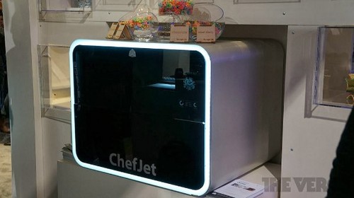 CES 2014: Las impresoras 3D de alimentos crean dulces y chocolates