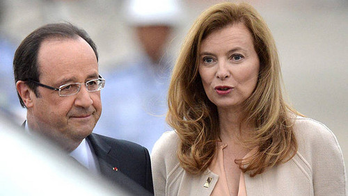 El presidente francés Francois Hollande anunció finalmente su separación de su conviviente
