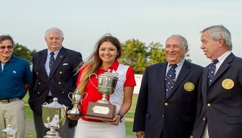 Lucia Gutiérrez se coronó Campeona Sudamericana Amateur de Golf