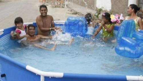 Desperdicio de agua en febrero se incrementa por uso de piscinas domésticas