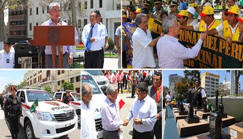 Ejecutivo invertirá S/.88 millones en proyectos de seguridad ciudadana y para la Policía Nacional de la región Lambayeque