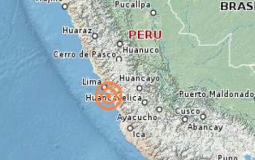 Sismo de 4.1 grados con epicentro en Chilca se produjo esta tarde
