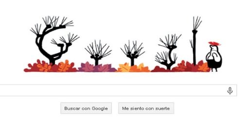 Google da la bienvenida al otoño con un nuevo doodle