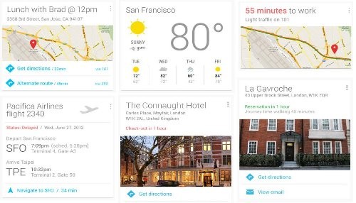 Google Now disponible para usuarios de Pc y Mac