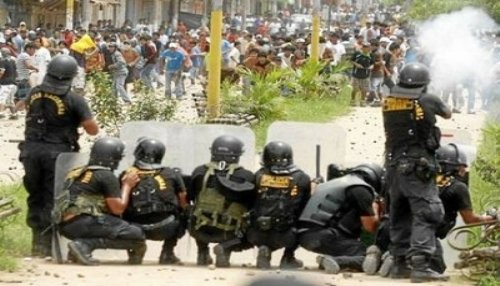 Ollanta militariza la lucha de los mineros