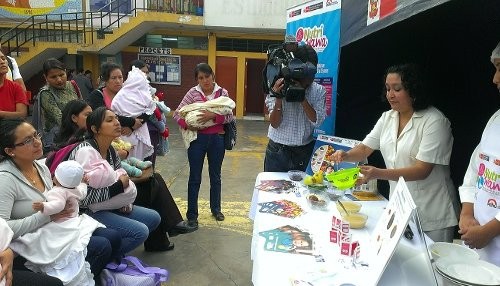 Micronutrientes previenen la anemia en niños menores de 3 años