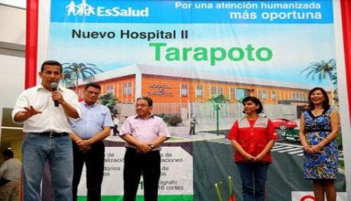 Se inauguró el nuevo Hospital II de Tarapoto