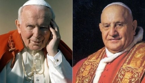 Canonización de Juan XXIII y Juan Pablo II