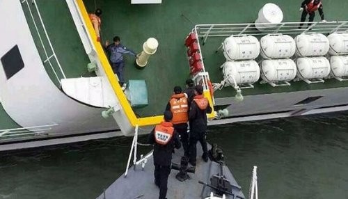 Corea del Sur: Guardia Costera dijo que no podrán recuperar todos los cuerpos del ferry