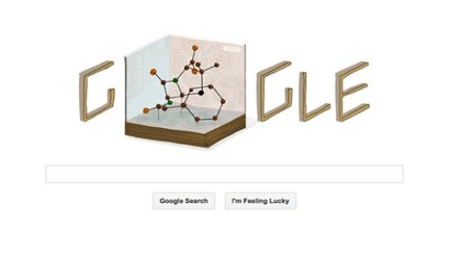 Google rinde homenaje a Dorothy Hodgkin con un nuevo Doodle