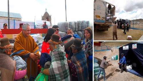 Ejecutivo entrega ayuda humanitaria y despliega brigadas de salud en 15 regiones