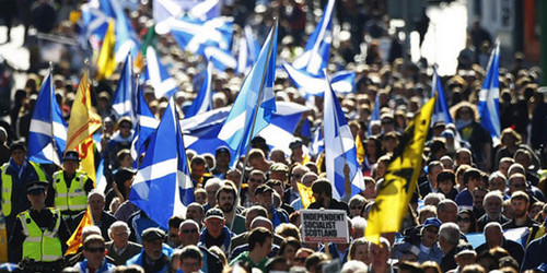 Se inició oficialmente la campaña del referéndum sobre la separación de Escocia del Reino Unido