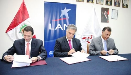 Instituto Peruano del Deporte firmó convenio de apoyo con LAN Perú