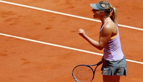 Roland Garros: Maria Sharapova pasa a semifinales