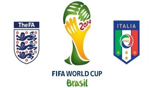 Brasil 2014: Inglaterra vs Italia [EN VIVO]