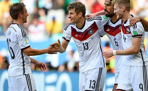 Alemania no dio respiro a Portugal y lo aplastó en el Fonta Nova: 4 - 0