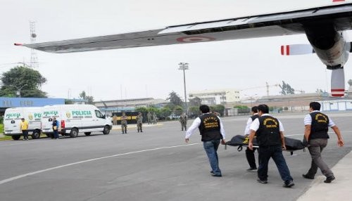 Trasladan a Lima restos de tres terroristas abatidos por Brigada Especial de Inteligencia en el VRAEM