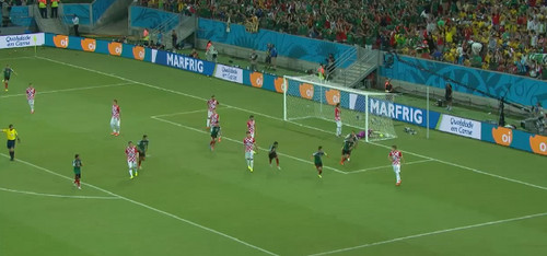 México pudo más que Croacia, pero se medirá con Holanda en los octavos de final del Mundial Brasil 2014