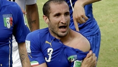 Giorgio Chiellini: La sanción a Luis Suárez es excesiva