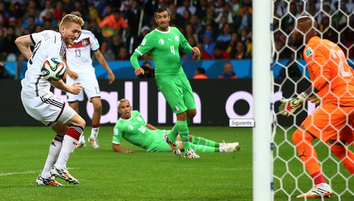 Alemania enfrentará a Francia en cuartos de final: derrotó a una Argelia digna de admirar