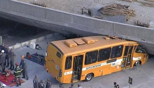 Brasil: Viaducto se derrumba en Belo Horizonte [VIDEO]